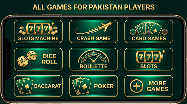 Main screen of clubpk games page for PK players - 4